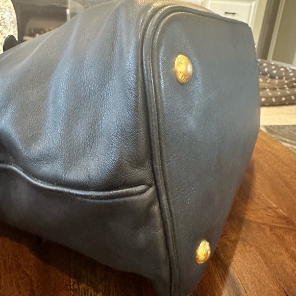 Prada Black Leather Tote Bag - Picture 6 of 16